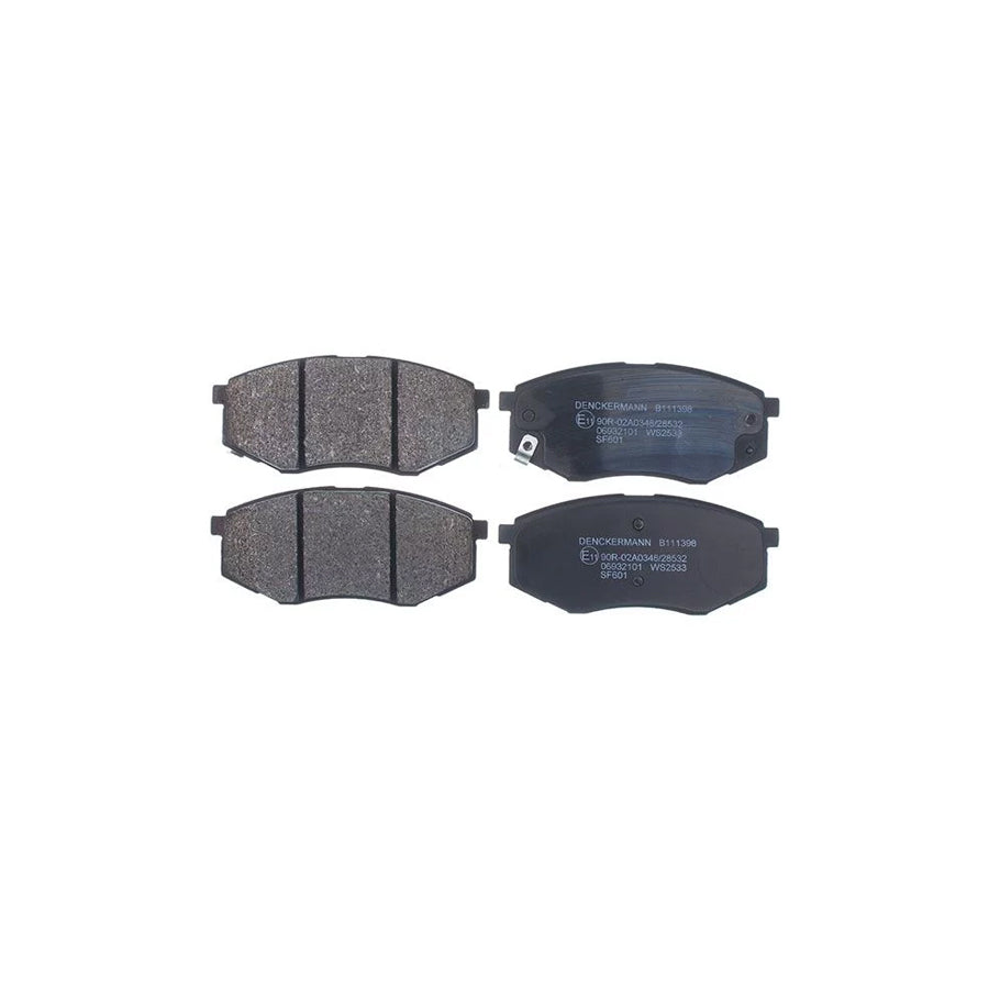 Denckermann B111398 Brake Pad Set
