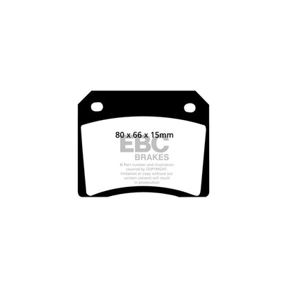 EBC DP3101C Ferrari Jaguar Maserati Redstuff Rear Brake Pads - Girling/TRW/Girling Caliper 2 | ML Performance UK Car Parts