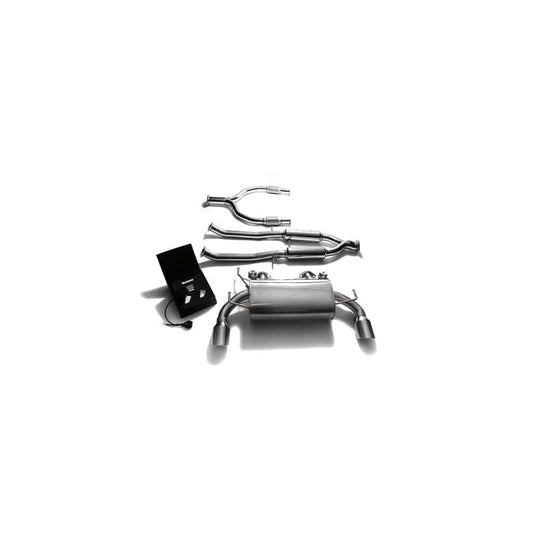 Armytrix NIZ37-DS13C Valvetronic Exhaust System Nissan 370Z 2009-2020 with Dual Chrome 4.5"