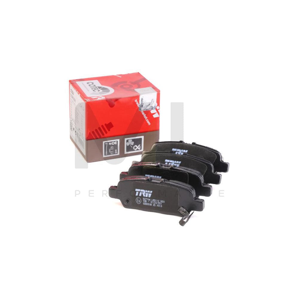 TRW Cotec Gdb3508 Brake Pad Set With Acoustic Wear Warning