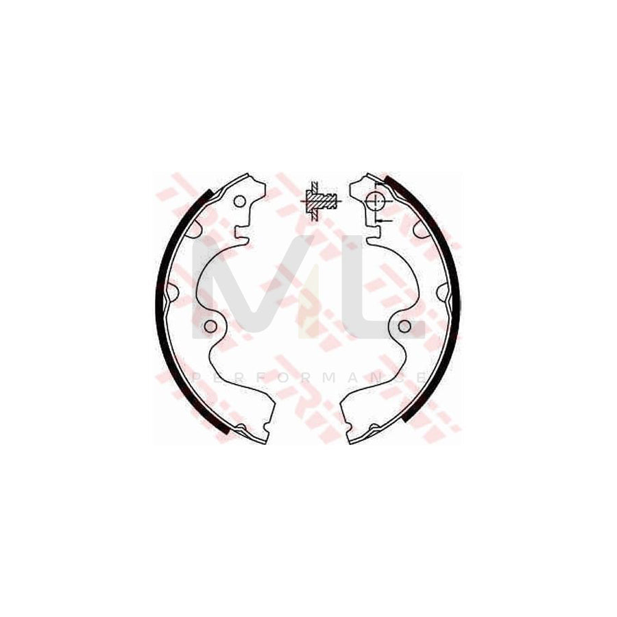 TRW GS8554 Brake Shoe Set
