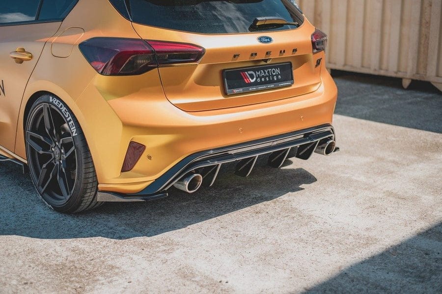 Maxton Design Ford Focus ST MK4 Rear Side Splitters V.3