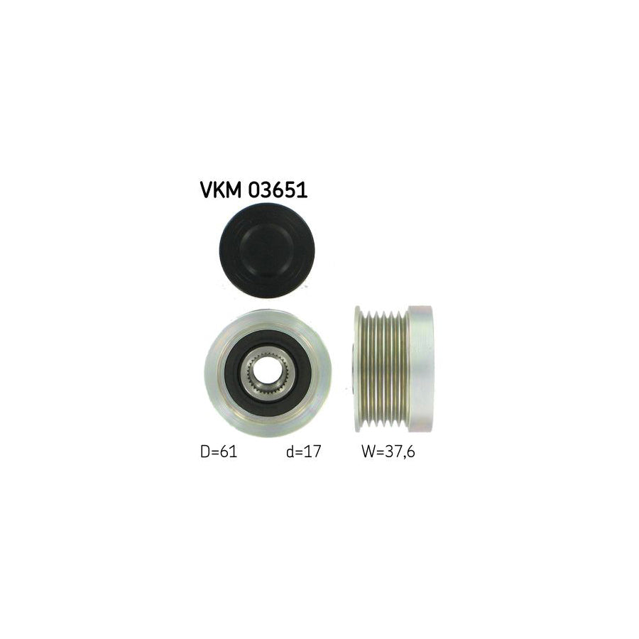 Skf Vkm 03651 Alternator Freewheel Clutch