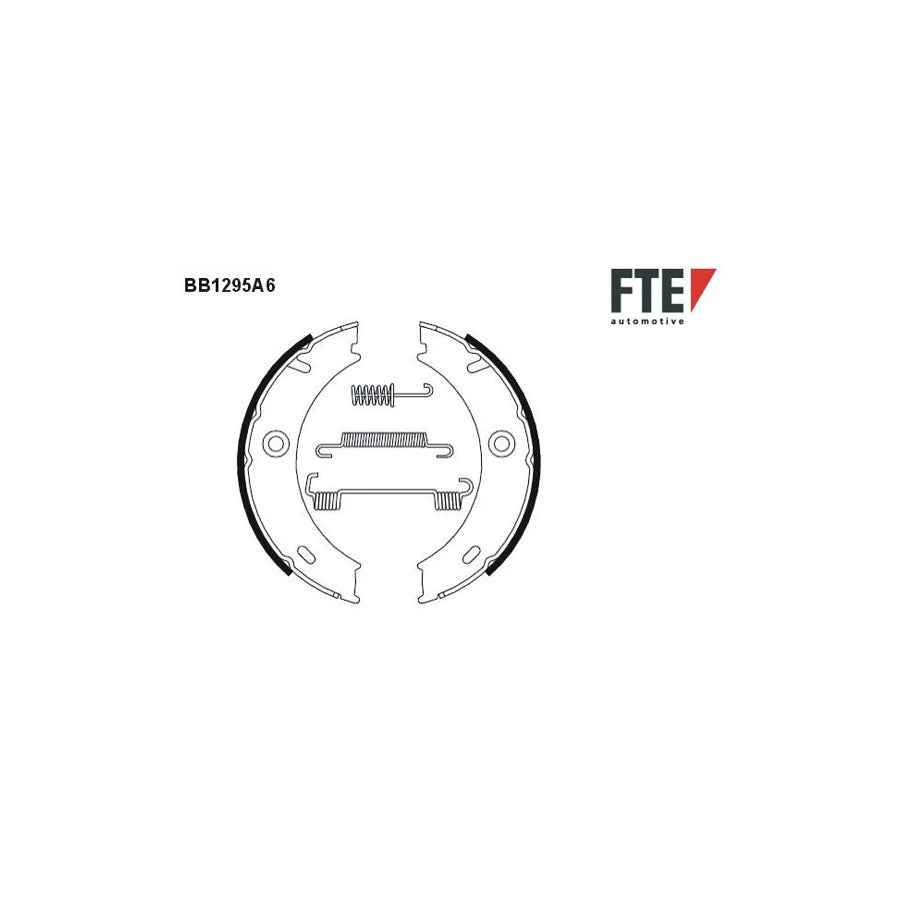 FTE Bb1295A6 Handbrake Shoes