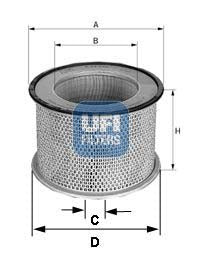 UFI 27.036.00 Air Filter