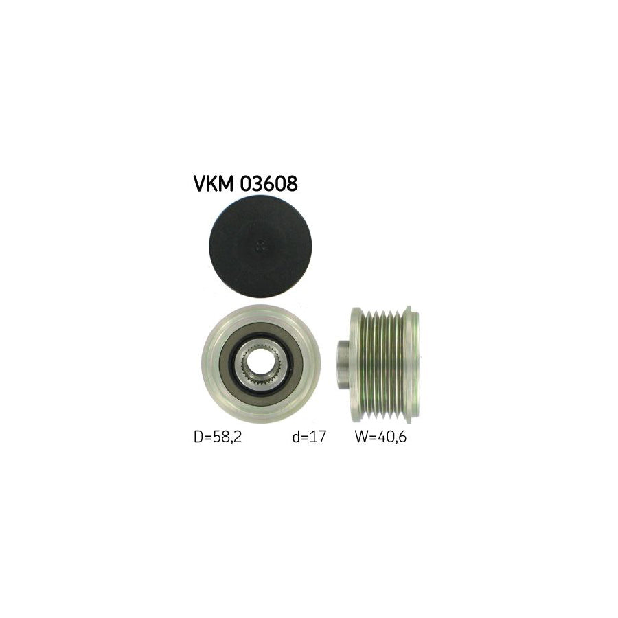 Skf Vkm 03608 Alternator Freewheel Clutch