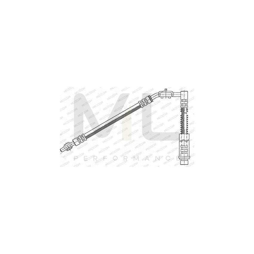 Ferodo FHY2960 Brake Hose 270mm, Ø10