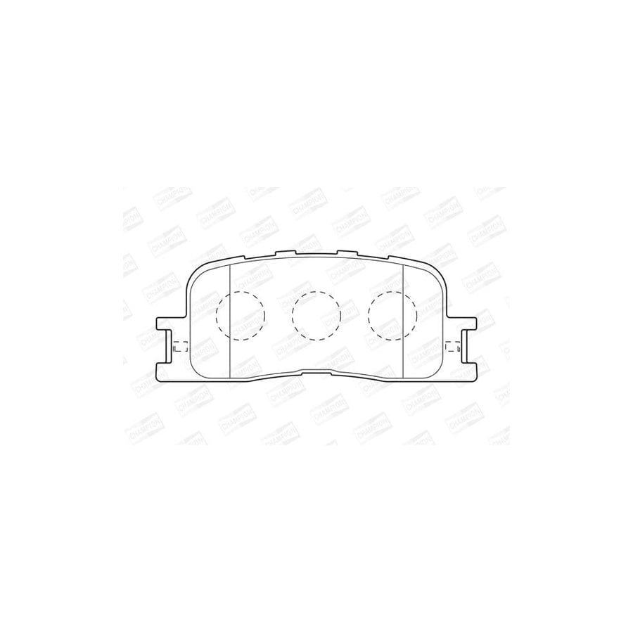 Champion 572583Ch Brake Pad Set