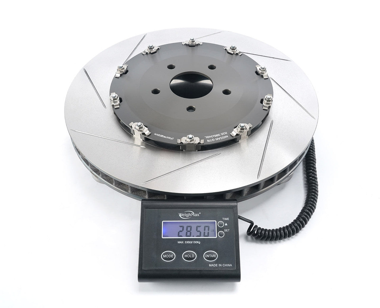 Paragon 2-Piece Brake Discs Front Pair 396mm x 34mm (15.59" x 1.34") - Nissan GT-R R35 - Larger Rotor