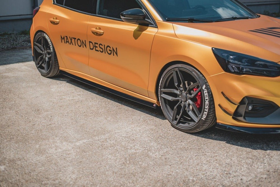 Maxton Design Ford Focus ST / ST-Line MK4 Side Skirts Diffusers V.5