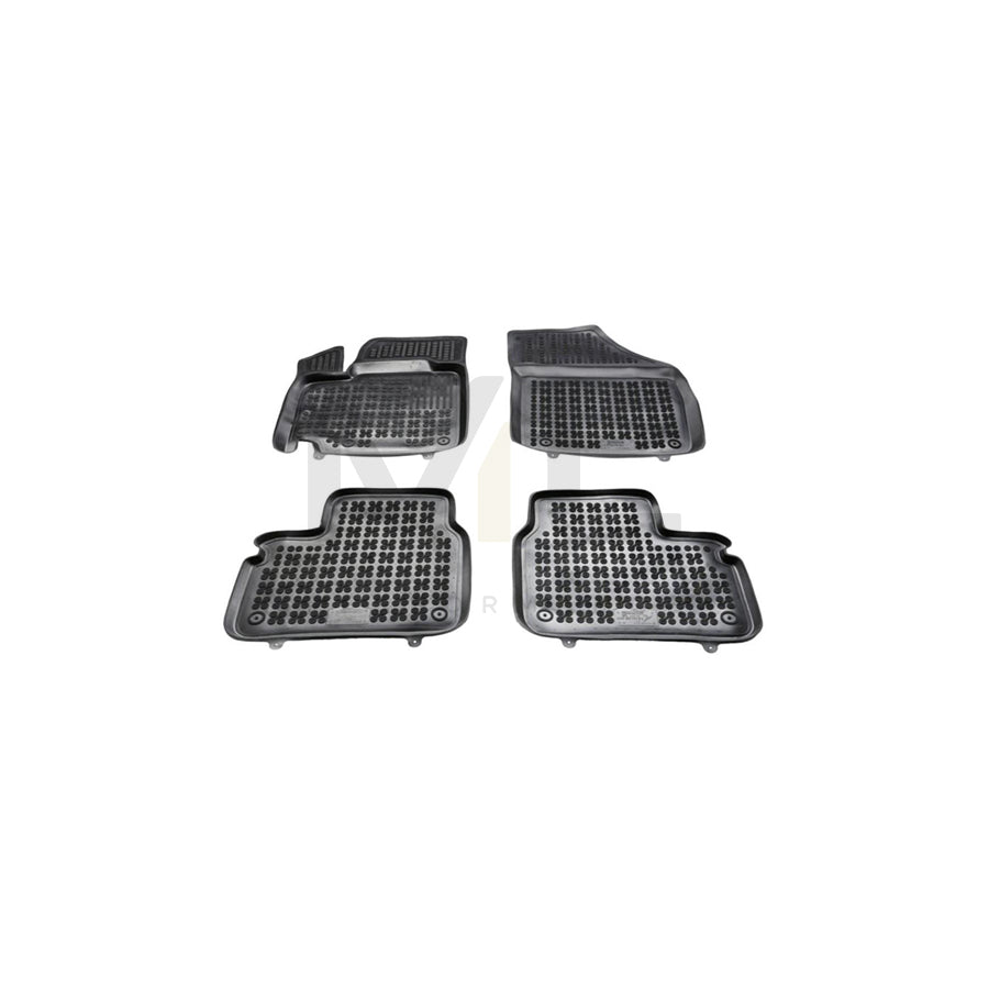 REZAW PLAST 202212 Floor mat set for SUZUKI Ignis III (MF) Elastomer, Front and Rear, Black