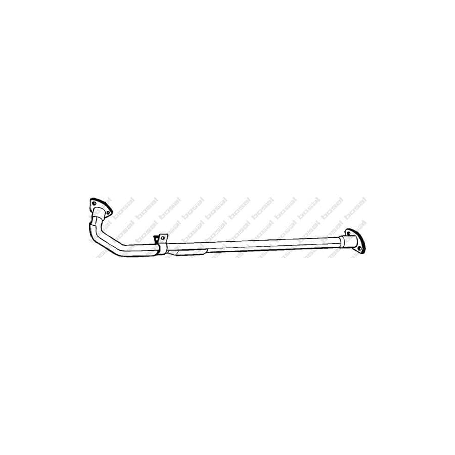 Bosal 870-701 Exhaust Pipe for Daihatsu Cuore / Mira II (L80, L81)