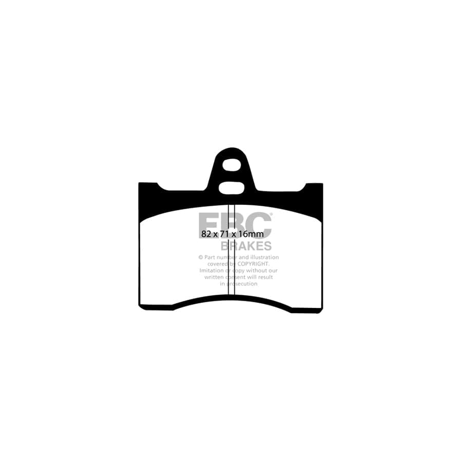 EBC PD40K532 Citroen Xantia Ultimax Pad & Plain Disc Kit - Citroen Caliper 3 | ML Performance UK Car Parts