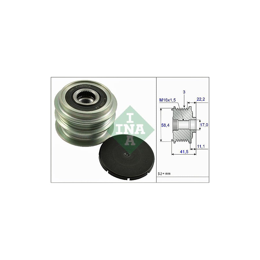 Ina 535 0269 10 Alternator Freewheel Clutch