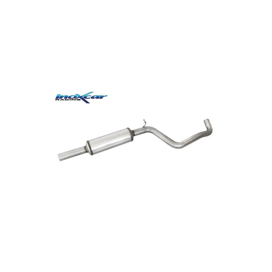 InoXcar TCSGT7 VW Golf 7 Central Pipe with Silencer
