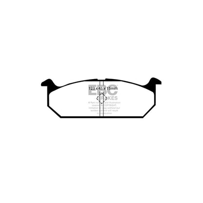 EBC PDKF1874 Suzuki Swift Ultimax Front Brake Pad & Plain Disc Kit 2 | ML Performance UK Car Parts
