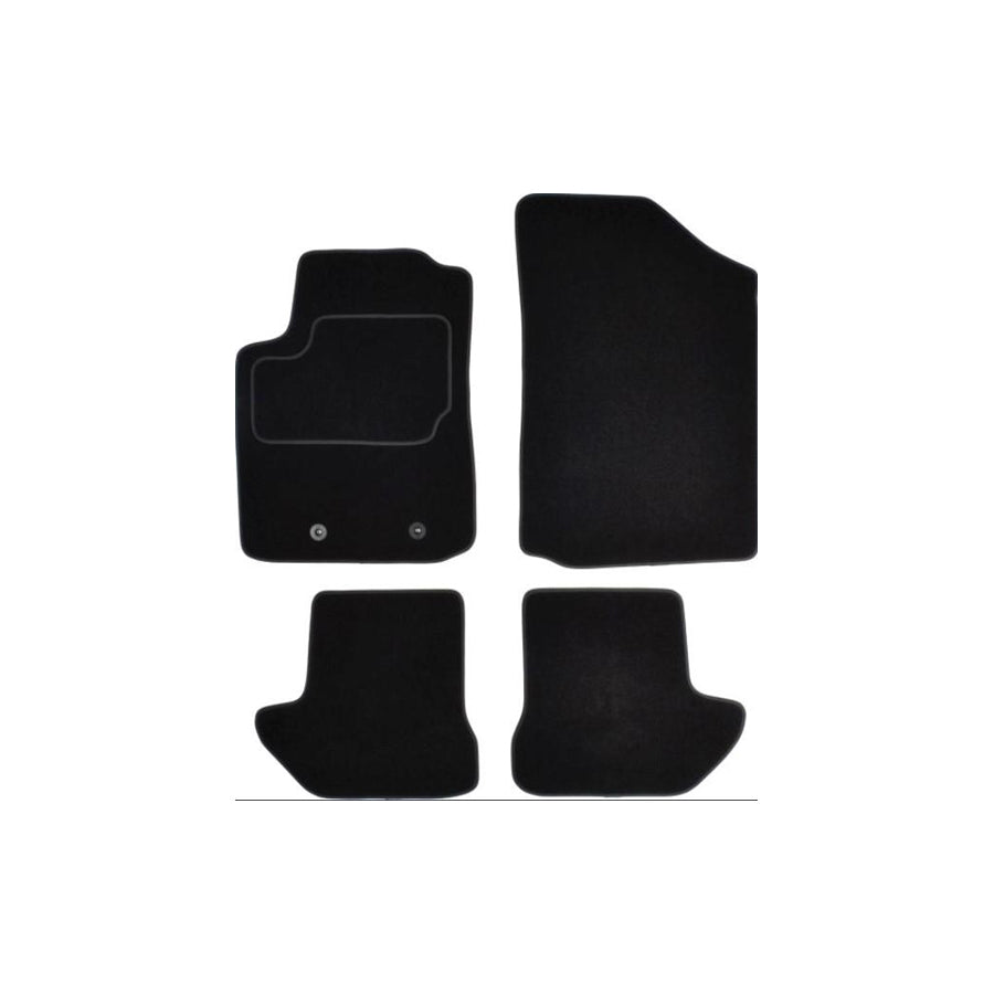 Custo Pol Cit100S Floor Mat Set for Citroen C3 Pluriel