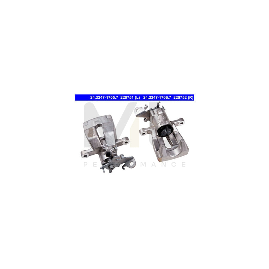 ATE 24.3347-1706.7 Brake Caliper without holder