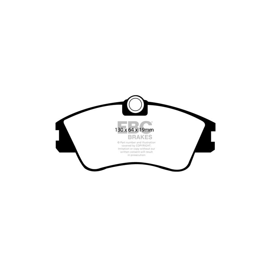 EBC DP1030 VW Ultimax Front Brake Pads (Inc. Caravelle & Transporter) 2 | ML Performance UK Car Parts