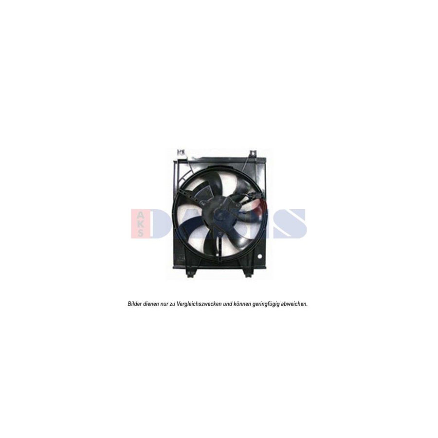 AKS Dasis 518065N Fan, Radiator for KIA Cerato