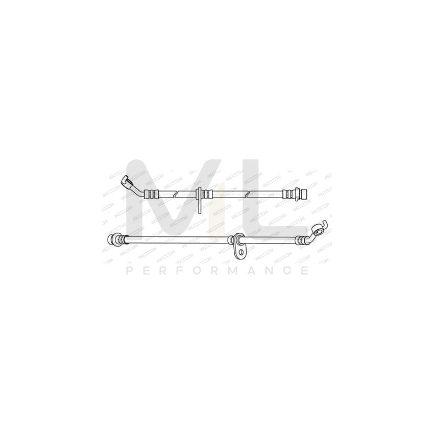 Ferodo FHY2823 Brake Hose for Honda Accord 490mm, Ø10