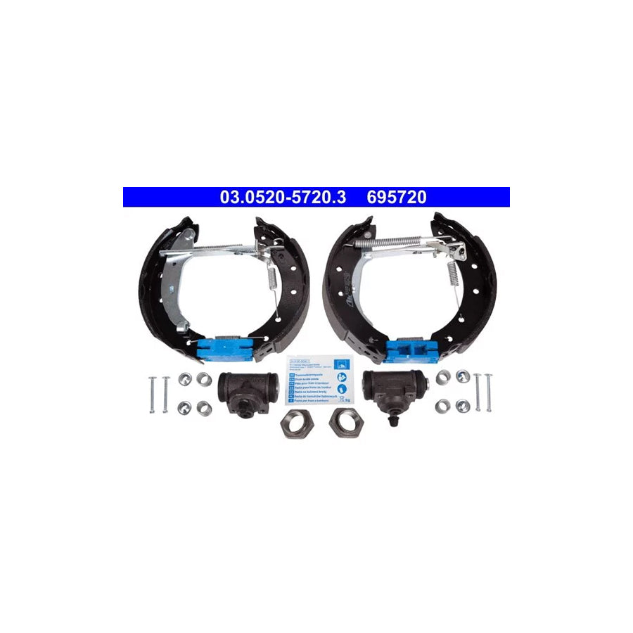 ATE Original Topkit 03.0520-5720.3 Brake Set, Drum Brakes