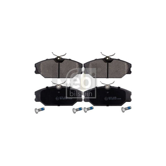 Febi Bilstein 16429 Brake Pad Set Front Axle, Excl. Wear Warning Contact, With Bolts/Screws | ML Performance Car Parts