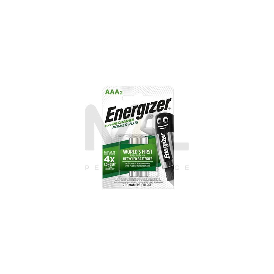 ENERGIZER AAA (HR03), Power Plus E300626500 Battery 1.2V, 700mAh, standard, 2