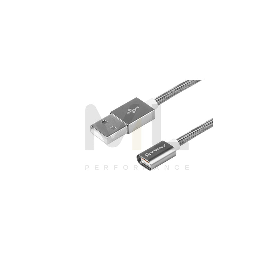 CARMOTION 63030 USB charge cable Silver, Magnetic