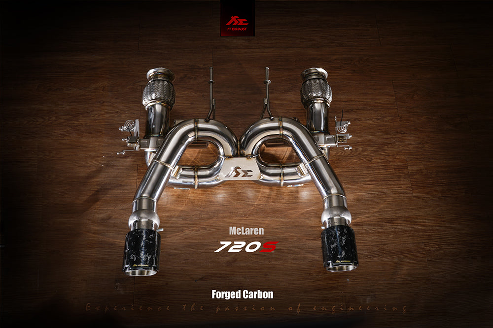 FI Exhaust McLaren 720S  OEM Compatible Version  2017+