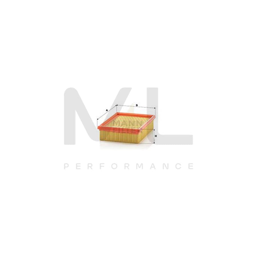 MANN-FILTER C 2068 Air Filter for FORD FIESTA Filter Insert