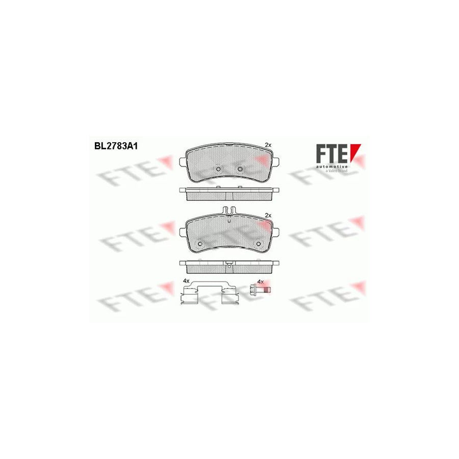FTE Bl2783A1 Brake Pad Set