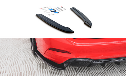 Maxton Design FO-FO-4-STLINE-ES-RSD3T Rear Side Splitters V.3 Ford Focus ST-Line Estate MK4 | ML Performance UK Car Parts