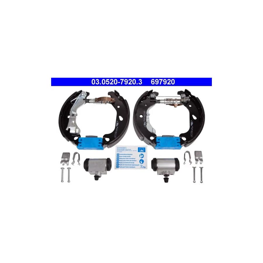 ATE Original Topkit 03.0520-7920.3 Brake Set, Drum Brakes for Fiat Punto II Hatchback (188)