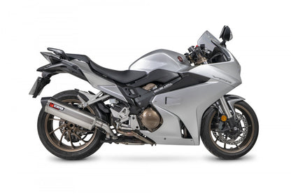 Scorpion RHA168TEO Honda VFR800 F Serket Parallel Slip-On - Titanium Sleeve | ML Performance UK UK