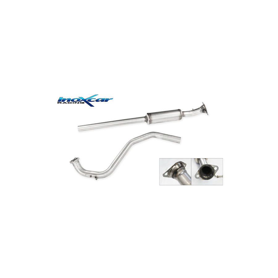 InoXcar TCSWIS1.04 Suzuki Swift Central Pipe with Silencer