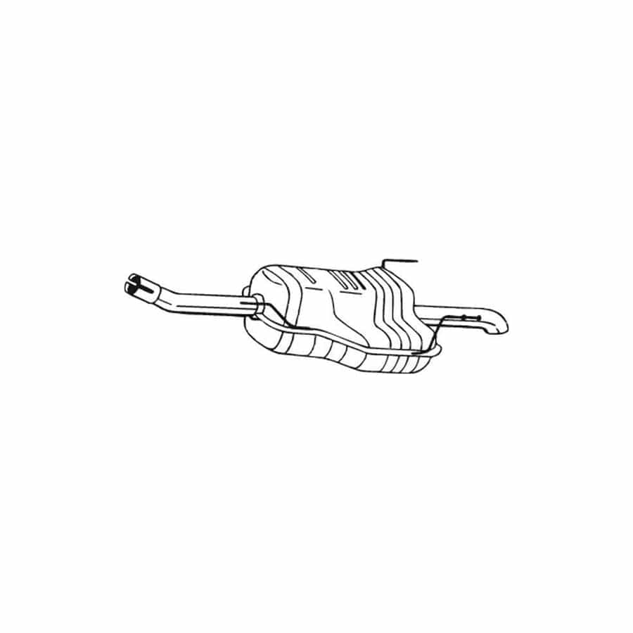 Bosal 185-679 Rear Silencer