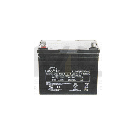 Leoch VRLA Sealed Battery - 12V 33Ah