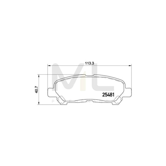 brembo-p-83-138-brake-pad-set-for-toyota-highlander-ii-xu40-excl-wear-warning-contact