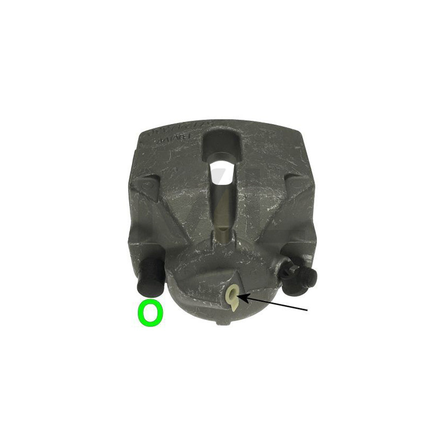 TEXTAR 38140200 Brake Caliper without holder
