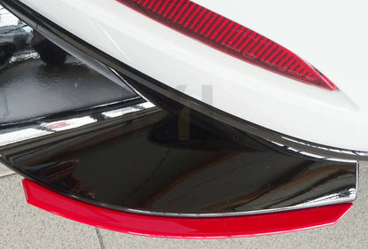 Rieger 00059519 VW Mk7 Golf GTI-TCR Rear Side Splitter 4 | ML Performance UK Car Parts