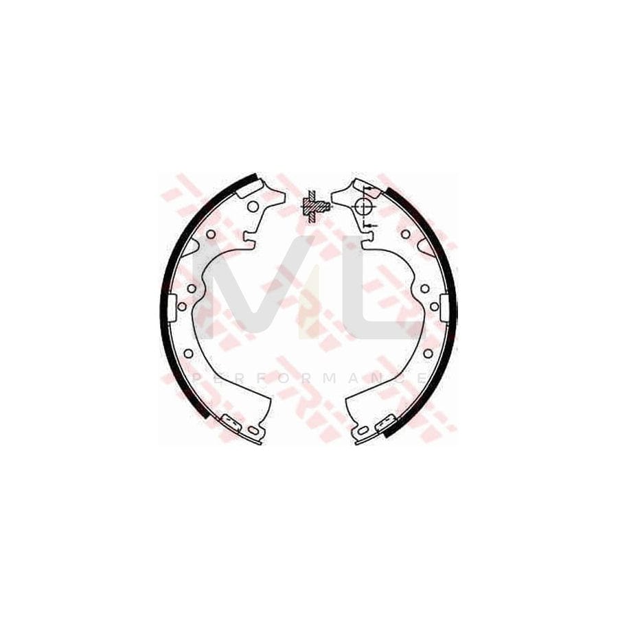 TRW GS8184 Brake Shoe Set