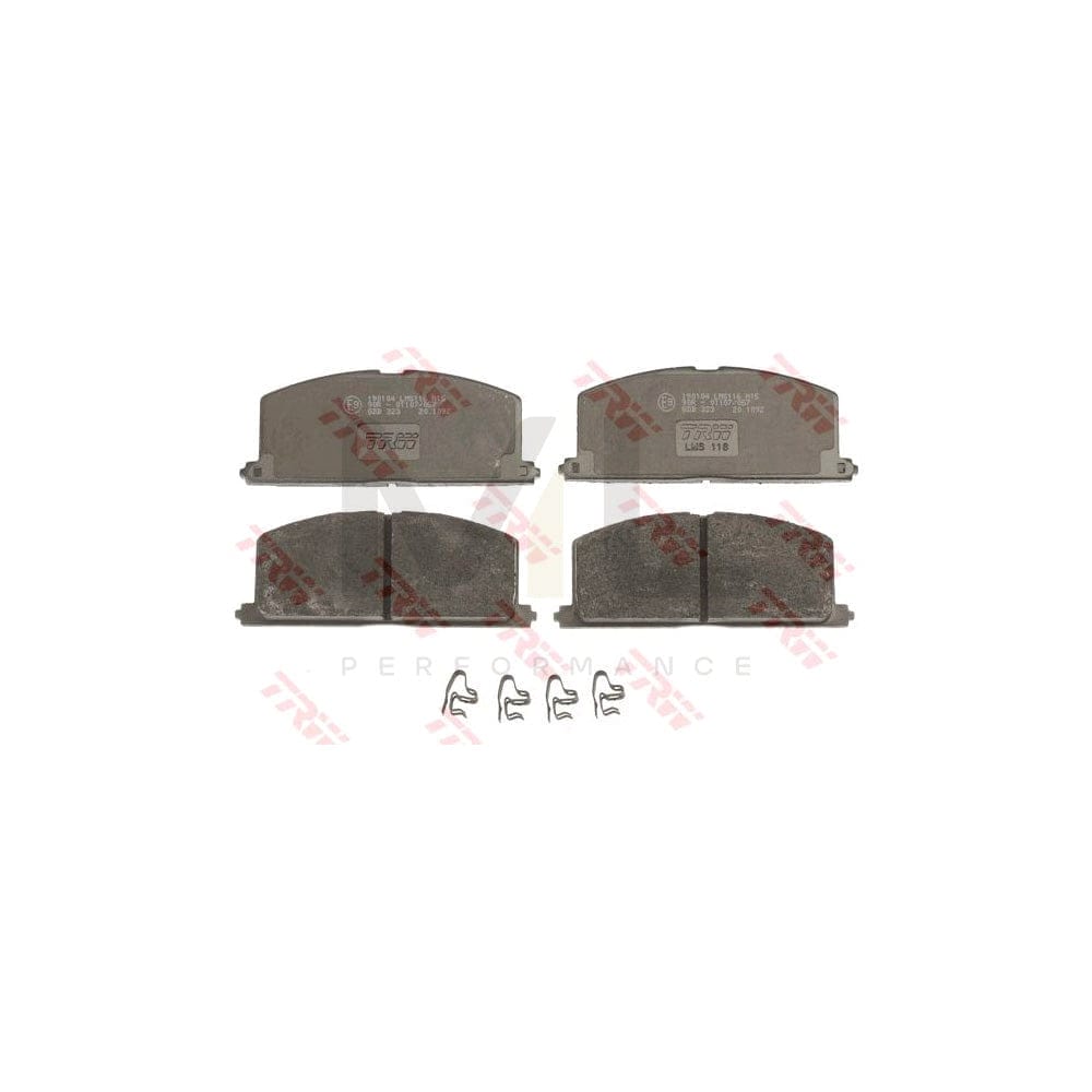 TRW Cotec Gdb323 Brake Pad Set With Acoustic Wear Warning, With Accessories