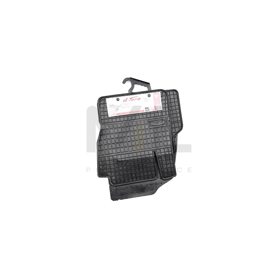 FROGUM Tailored 0301 Floor mat set for FORD FOCUS Elastomer, Front and Rear, Quantity: 4, Black, (LHD)