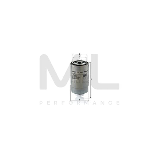 MANN-FILTER WK 842/15 Fuel filter for FIAT DUCATO Spin-on Filter