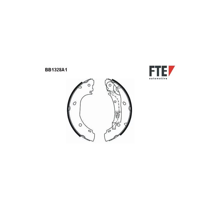 FTE Bb1328A1 Brake Shoe Set