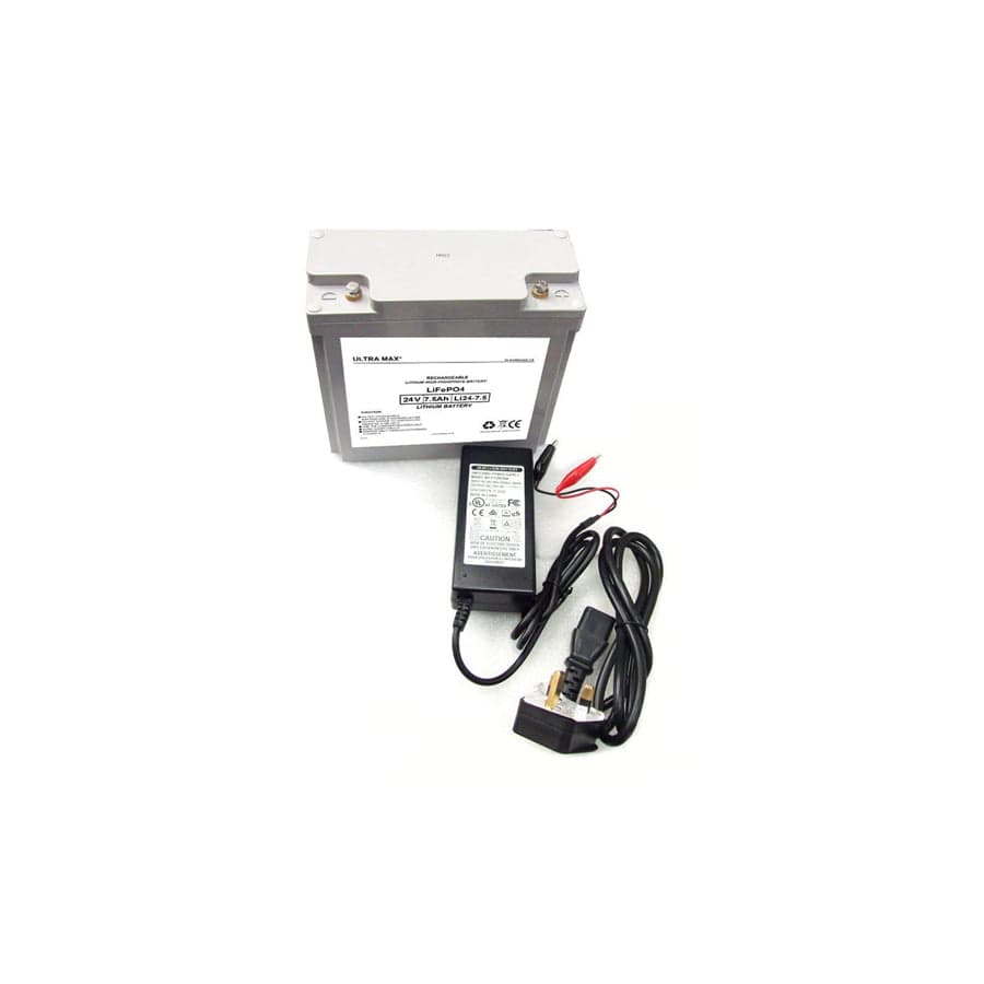 Ultramax Lithium High Performance 7.5AMP LiFePO4 Battery