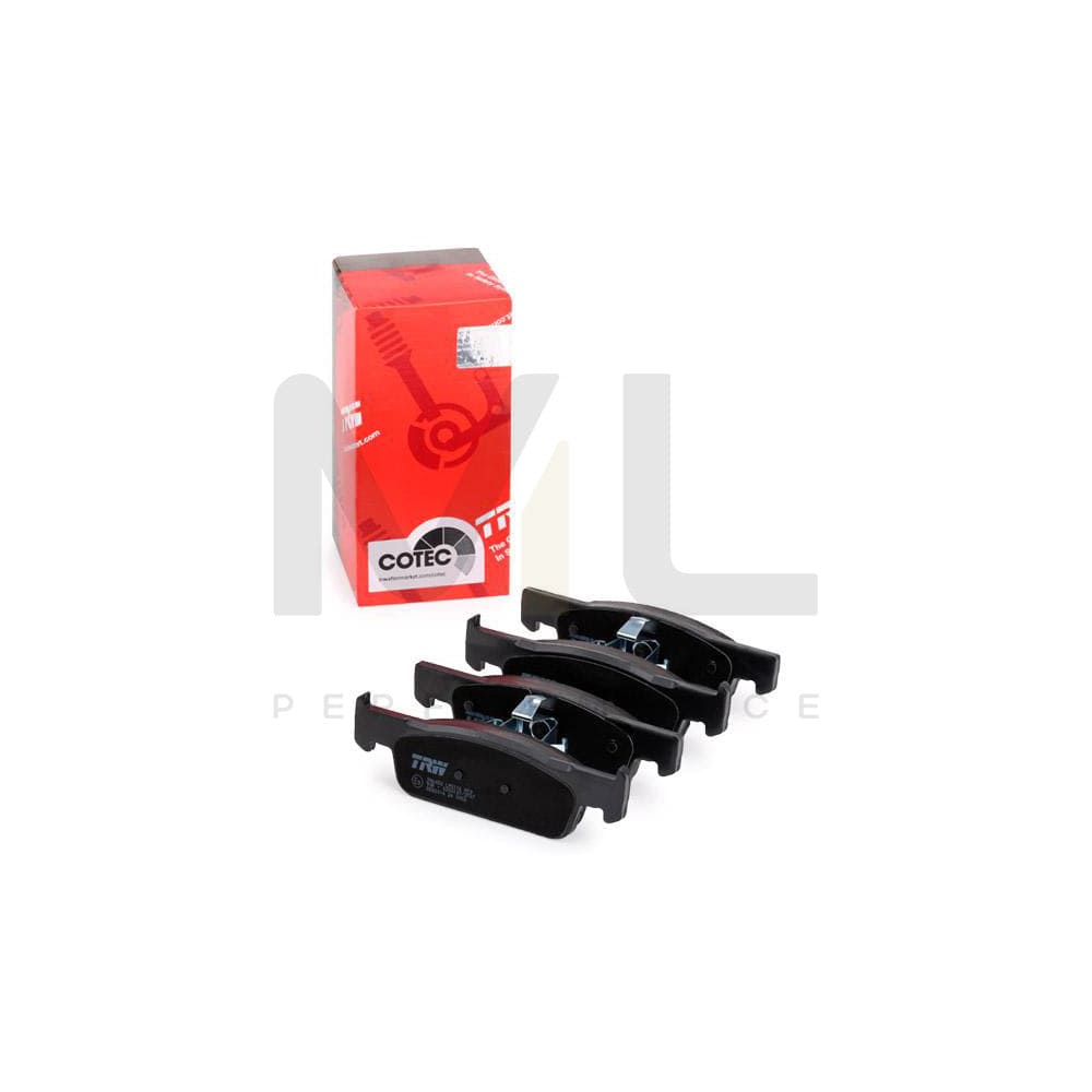TRW Cotec Gdb2016 Brake Pad Set Not Prepared For Wear Indicator