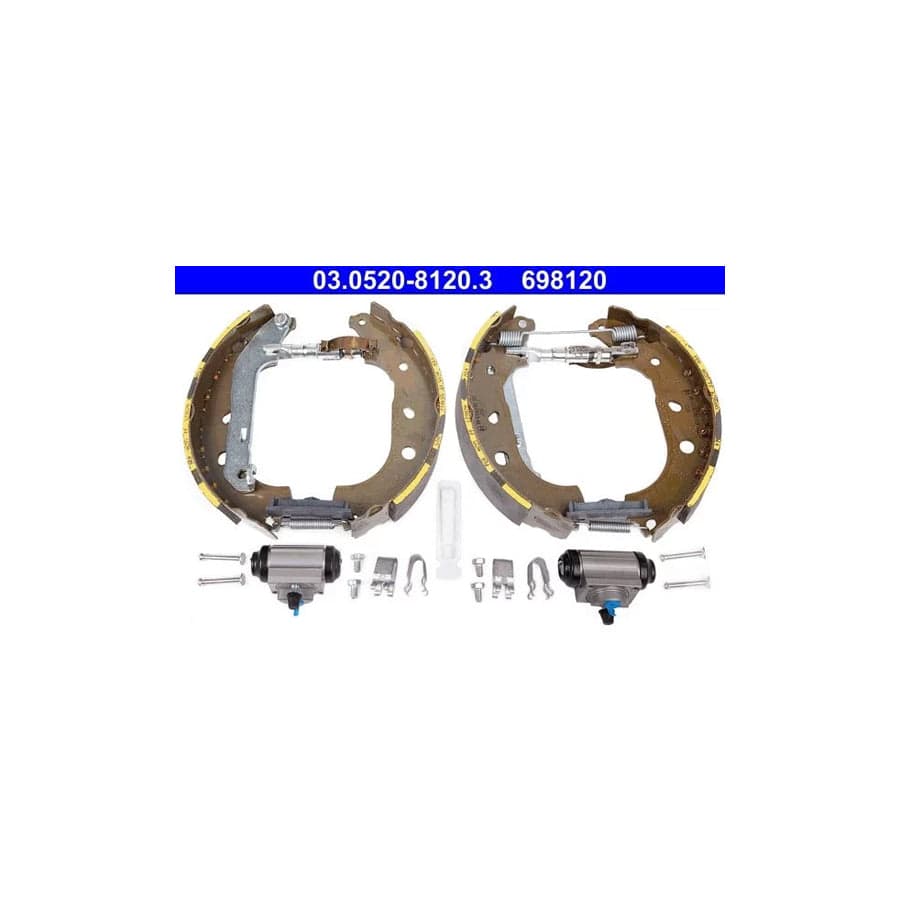 ATE Original Topkit 03.0520-8120.3 Brake Set, Drum Brakes for Ford Focus