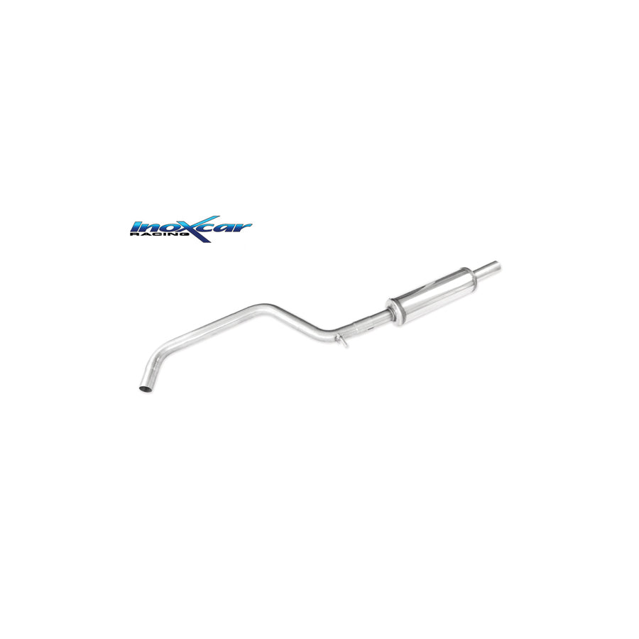 InoXcar TCVW.07S VW Golf 7 Central Pipe with Silencer
